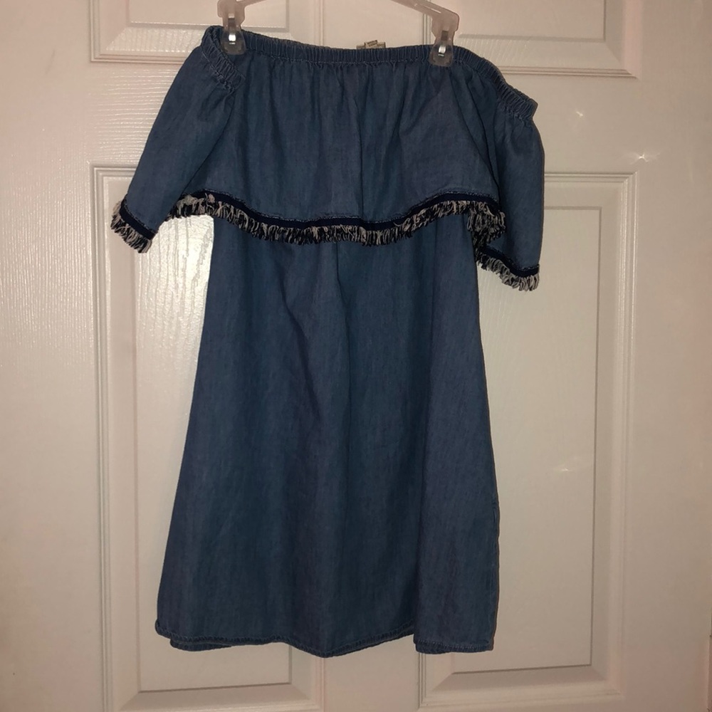 Off the shoulder dress
